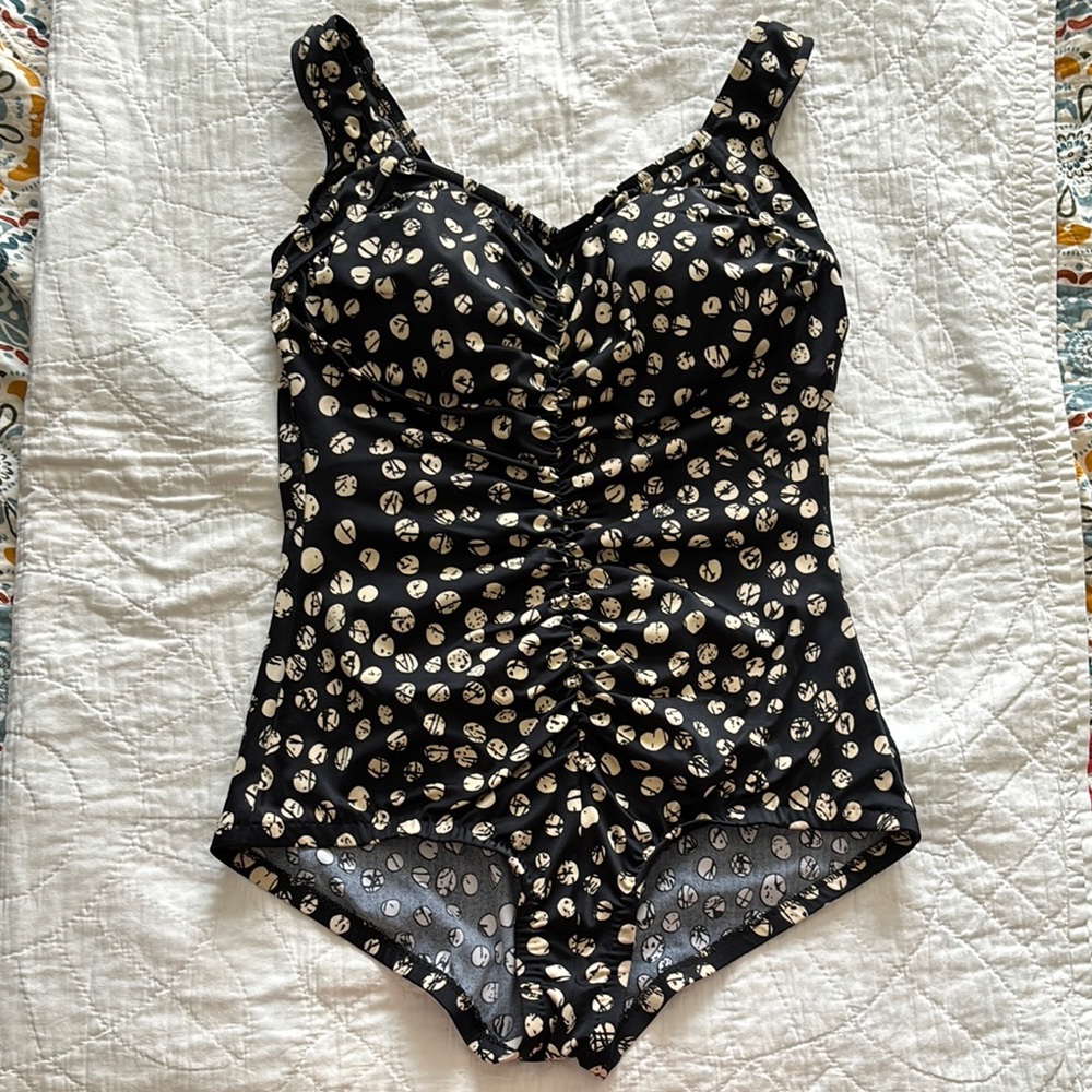 Le Cove Polka Dot Swimsuit